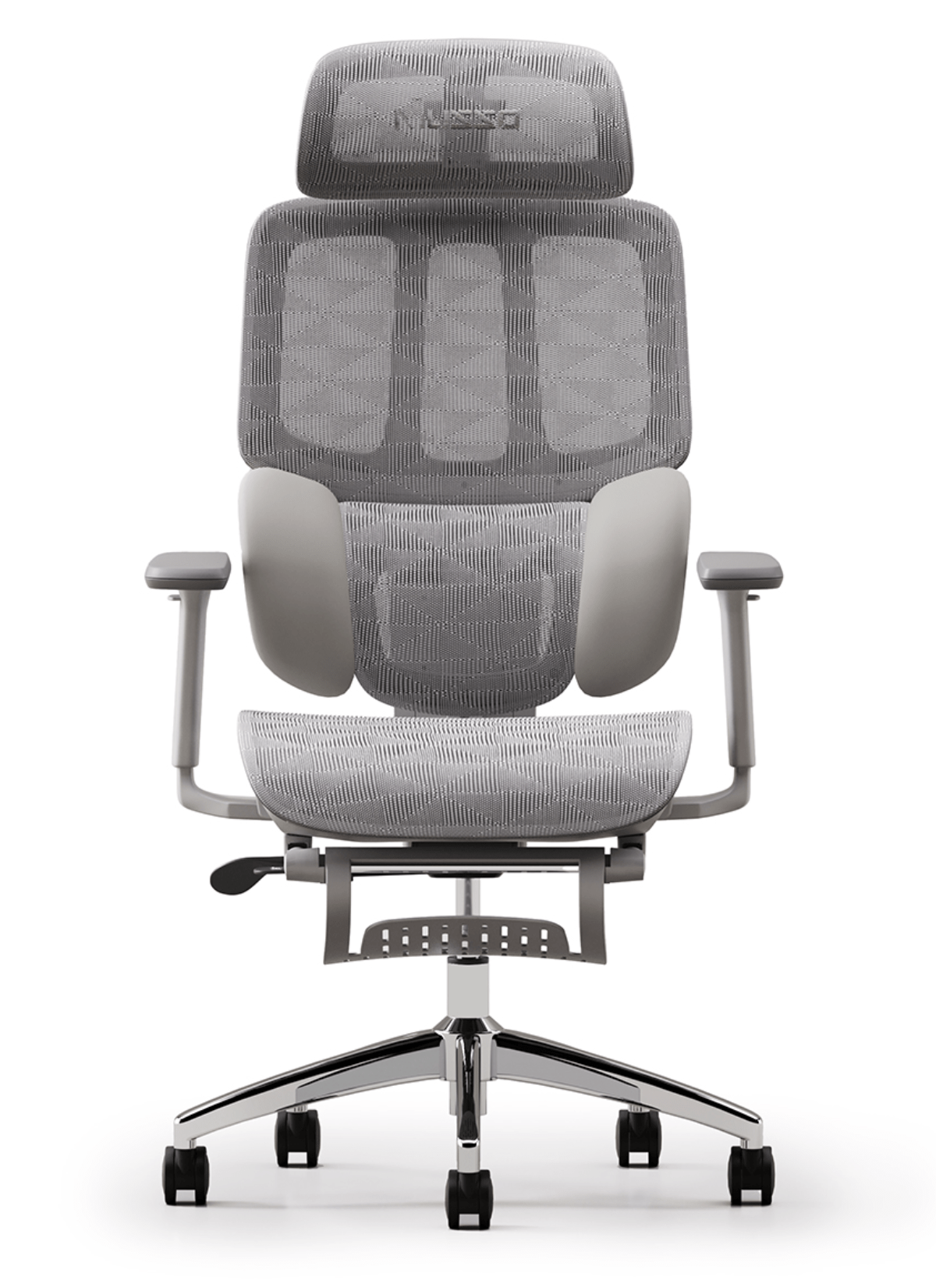 Kursi Ergonomik Jaring Pejabat MUSSO H80 Classic Ergo dengan Sandaran Kepala Boleh Laras SAIZ XL